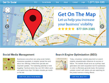 Tablet Screenshot of getonsocial.com